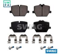 Fits SWAG 33 10 7592 brake pads. rear +zest.mont. BMW
