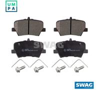 SWAG 33 10 7623 Brake pad set