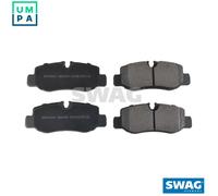 Brake pads Rear Axle 33 10 7627 SWAG for MERCEDES-BENZ V-CLASS VITO Van EQV
