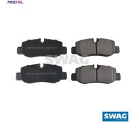 Brake pads Rear Axle 33 10 7627 SWAG for MERCEDES-BENZ V-CLASS VITO Van EQV