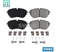 SWAG 33 10 7657 Brake pad set