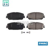Brake pads Front Axle 33 10 8026 SWAG for RENAULT MITSUBISHI
