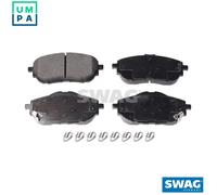 SWAG 33 10 9765 Brake pad set