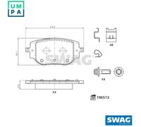 BRAKE PAD SET DISC BRAKE 33 11 2200 FOR PEUGEOT PARTNER/Box/Body/MPV EXPERT 1.6L