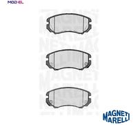 Brake pads 363916060277 MAGNETI MARELLI for HYUNDAI KIA SSANGYONG