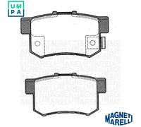 MAGNETI MARELLI 363916060461 Brake pad set