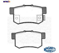 MAGNETI MARELLI 363916060461 Brake pad set