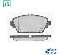 MAGNETI MARELLI 363916060566 Brake pad set