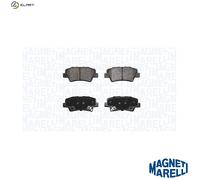 MAGNETI MARELLI 363916060852 Brake pad set