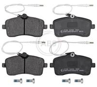 FITS PEUGEOT 407 1.8 BRAKE PAD SET, DISC BRAKE 37430 A.B.S.