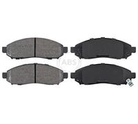 ABS All Brake Systems Brake Pad Set 37518 – Front for Nissan Leaf, NP300 Pickup, Navara