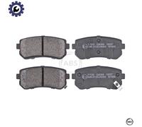 A.B.S. 37533 Brake pad set
