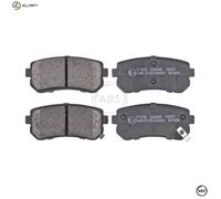 A.B.S. 37533 Brake pad set