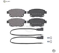 ABS All Brake Systems Brake Pad Set 37560 – Rear Disc for Ford Transit (07-14)