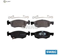 SWAG 40 91 6907 Brake pad set