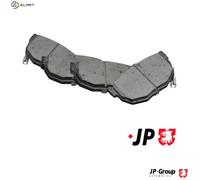 JP GROUP 4063700510 Brake pad set