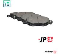 JP GROUP 4163601810 Brake pad set
