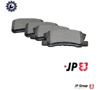 Fits JP GROUP 4163700310 BRAKE PAD SET, DISC BRAKE