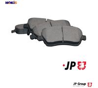 JP Group Brake Pad Set 4763601110 Front Axle for Suzuki Grand Vitara I/II, Grand Escudo II, XL7