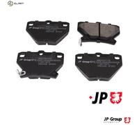 JP GROUP 4863701210 Brake pad set