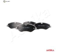 ASHIKA 50-00-0014 Brake pad set