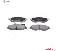 Brake pads Front Axle 50-00-0018 ASHIKA for FIAT PEUGEOT CITROËN