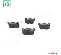 Brake pads Front Axle 50-00-0035 ASHIKA for PEUGEOT RENAULT CITROËN DALLAS