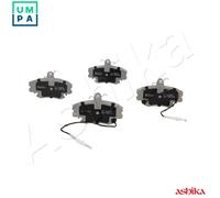 Brake pads Front Axle 50-00-0037 ASHIKA for RENAULT PEUGEOT DACIA ALPINE LADA