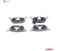 ASHIKA 50-00-0043 Brake pad set