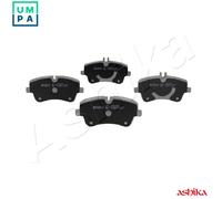 ASHIKA 50-00-0067 Brake pad set