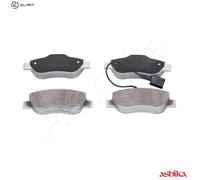 Brake pads Front Axle 50-00-0070 ASHIKA for FIAT FORD
