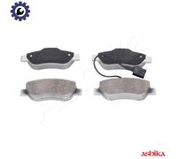 Brake pads Front Axle 50-00-0070 ASHIKA for FIAT FORD