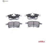 Brake pads Front Axle 50-00-0073 ASHIKA for OPEL ASTRA H Estate ASTRA G Estate
