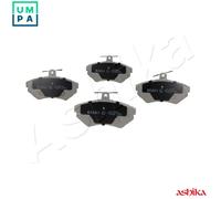 ASHIKA 50-00-0084 Brake pad set