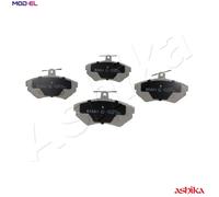ASHIKA 50-00-0084 Brake pad set