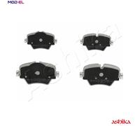 ASHIKA 50-00-0107 Brake pad set