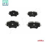 ASHIKA 50-00-0107 Brake pad set