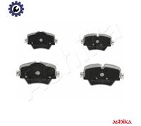 ASHIKA 50-00-0107 Brake pad set