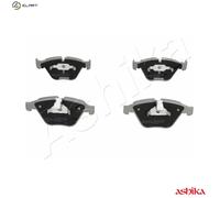 ASHIKA 50-00-0115 Brake pad set
