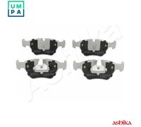 ASHIKA 50-00-0119 Brake pad set