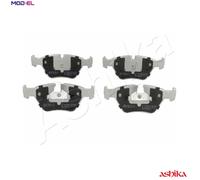ASHIKA 50-00-0119 Brake pad set