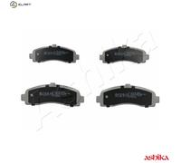 Brake pads Front Axle 50-00-012 ASHIKA for NISSAN MICRA II