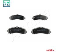 Brake pads Front Axle 50-00-012 ASHIKA for NISSAN MICRA II