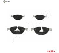 ASHIKA 50-00-0125 Brake pad set