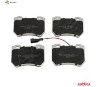 ASHIKA 50-00-0205 Brake pad set