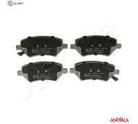 Brake pads Front Axle 50-00-022 ASHIKA for DR DR 3