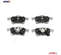 Brake pads Front Axle 50-00-0221 ASHIKA for FIAT OPEL