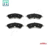 ASHIKA 50-00-026 Brake pad set