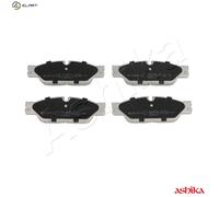 ASHIKA 50-00-0345 Brake pad set