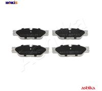 ASHIKA 50-00-0345 Brake pad set